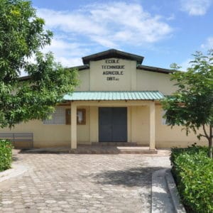 La escuela agrícola en Fort-Liberte en Haití