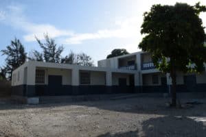 The Lakou vocational school prior to the second phase of construction