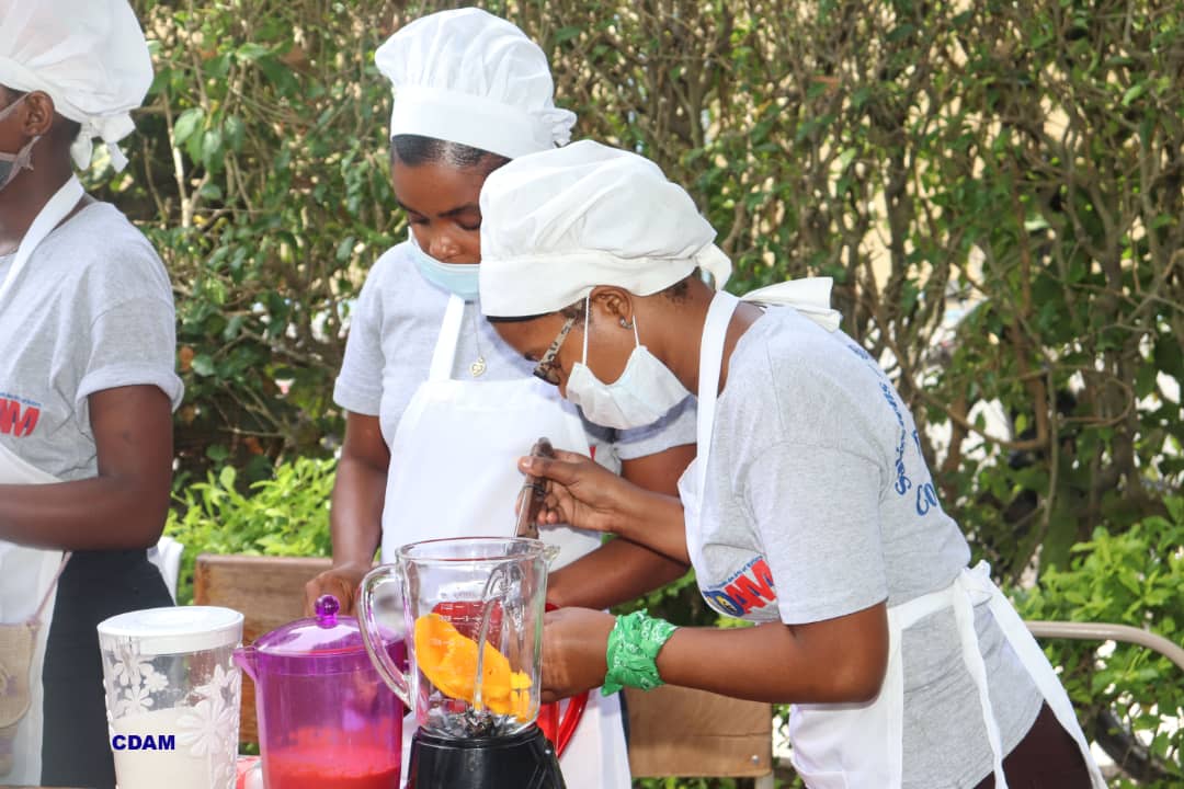 TRANSFORMATION DE PRODUITS LOCAUX PAR LES JEUNES DE CDAM